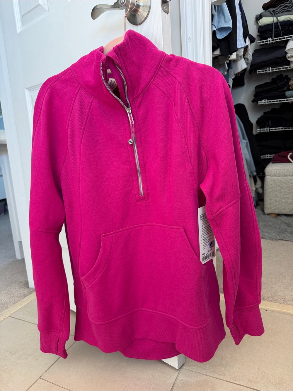 Lululemon Scuba Ovesized Funnel Neck Half-Zip Fleece